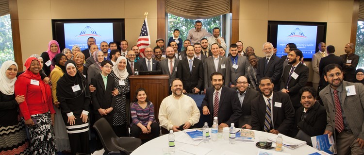 Figure 3 USCMO hosted the first National Muslim Advocacy Day in Capitol Hill in Washington, D.C. on April 13, 2015